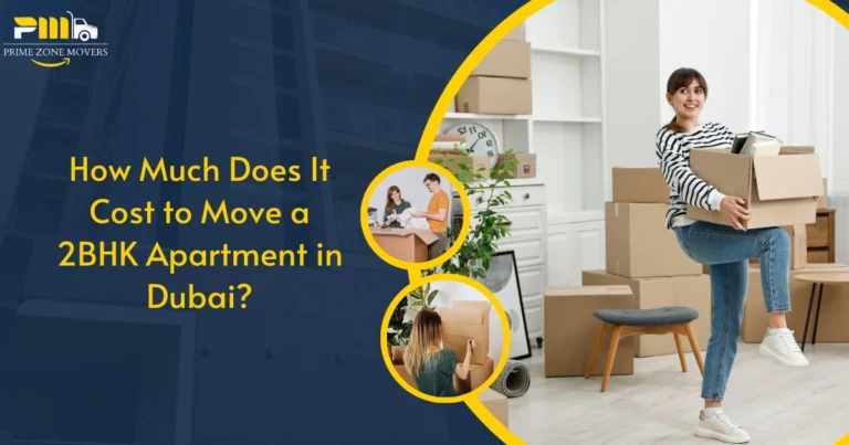 2BHK Moving Cost Dubai