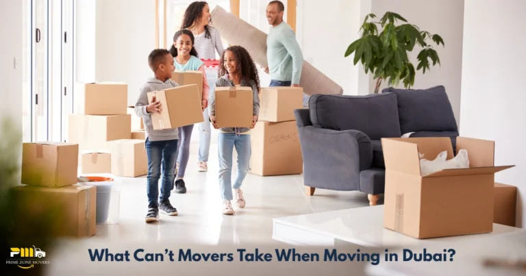 Items Movers Will Not Pack or Transport