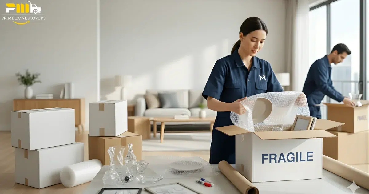How Movers Pack Fragile Items to Prevent Damage
