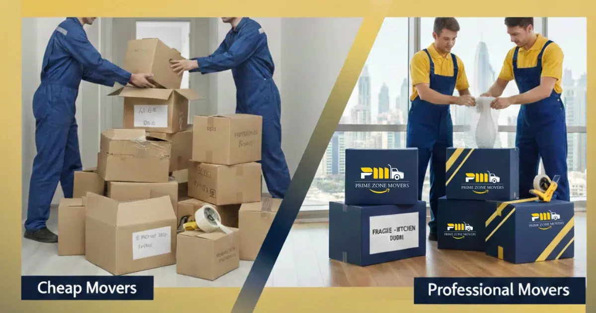 Key Differences Between Cheap Movers and Professional Movers in Dubai