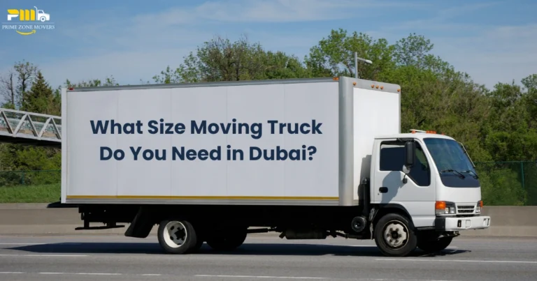 What Size Moving Truck Do You Need in Dubai